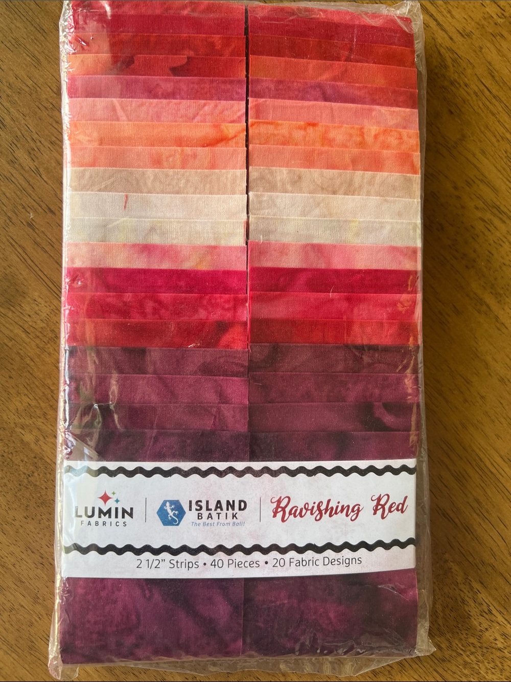 Batik Fabric RAVISHING REDS